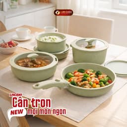 Combo nồi chảo chống dính 5