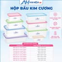 Hộp Nhựa Cao Cấp Siêu Mỏng (dạng bầu kim cương) 1