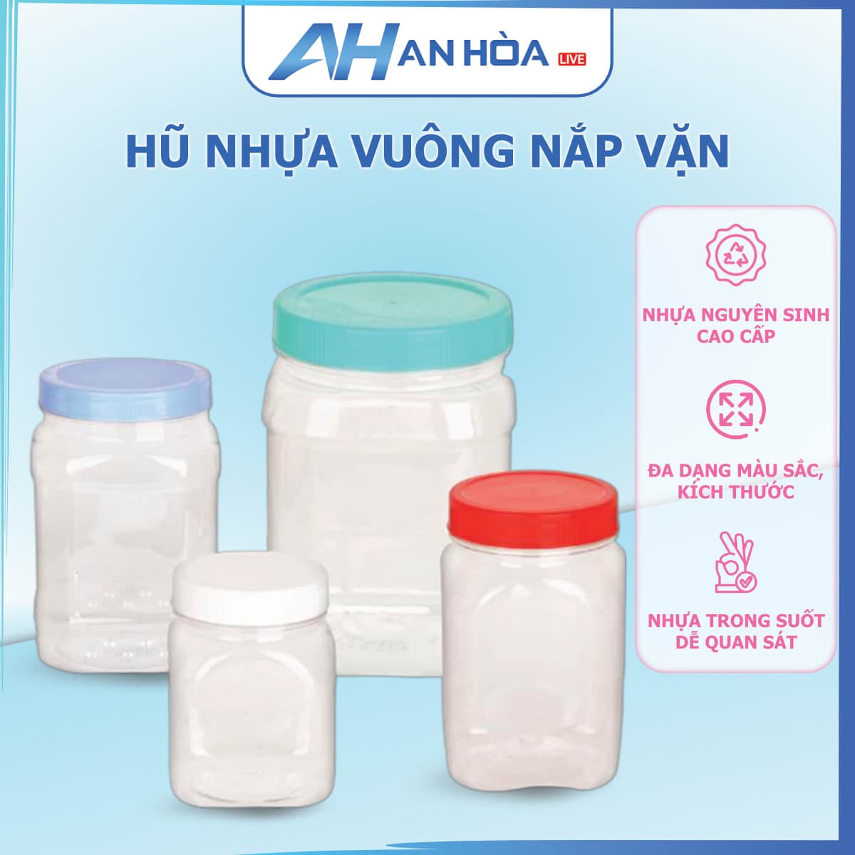 Hũ vuông 15